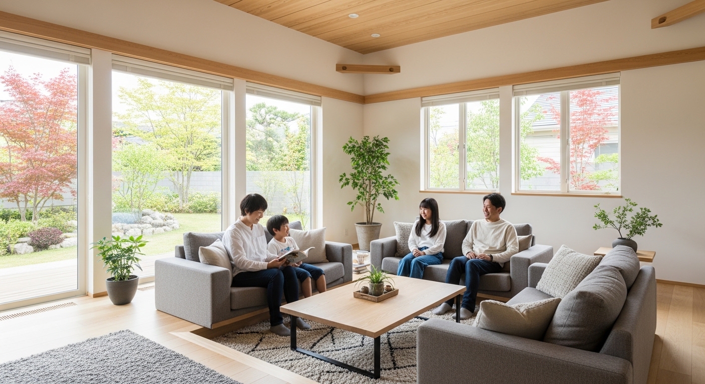 マイホームのリビング設計で失敗しない!注文住宅で家族が集まりやすい空間づくりとは? | 住宅マイスターブログ